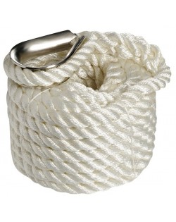 WHITE Spliced mooring lines, high strength